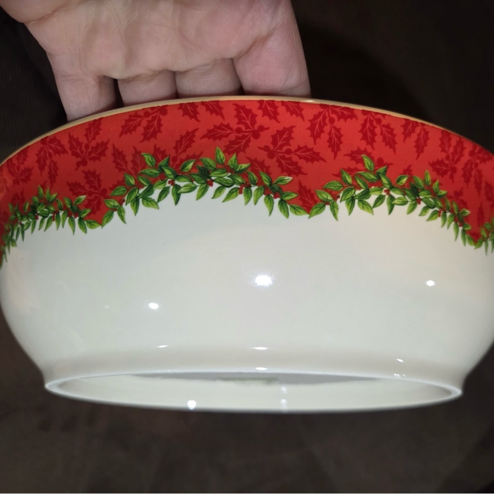Spode Christmas Tree 2013 Annual Collection 10” Serving Bowl - Picture 4 of 5